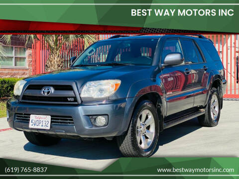 2006 Toyota 4Runner for sale at BEST WAY MOTORS INC in San Diego CA