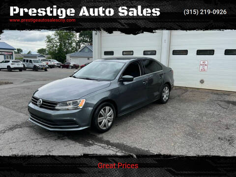 2017 Volkswagen Jetta for sale at Prestige Auto Sales in Yorkville NY