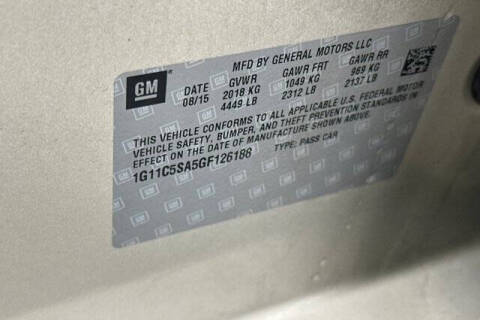 2016 Chevrolet Malibu Limited LT