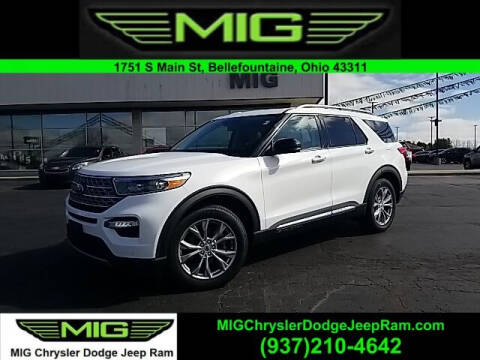 2021 Ford Explorer for sale at MIG Chrysler Dodge Jeep Ram in Bellefontaine OH