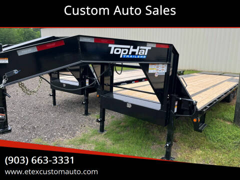2024 Top Hat 25+5x102 Gooseneck Utility for sale at Custom Auto Sales - TRAILERS in Longview TX