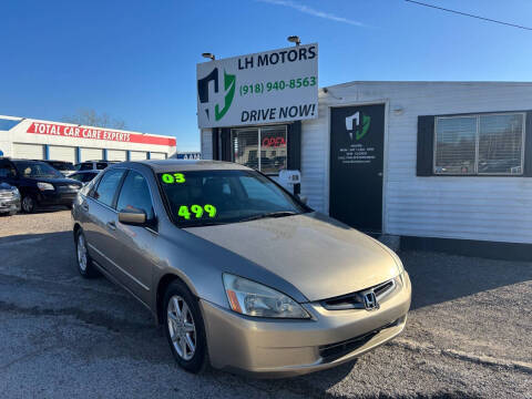 2003 Honda Accord for sale at LH Motors 2 in Broken Arrow OK