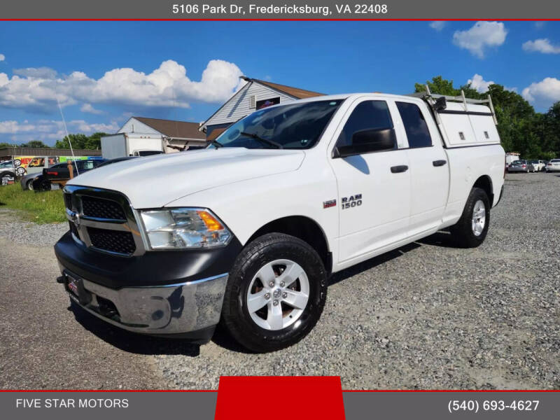 2015 RAM 1500 for sale at Five Star Motors in Fredericksburg VA
