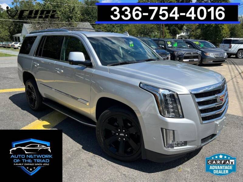 2017 Cadillac Escalade for sale at Auto Network of the Triad in Walkertown NC