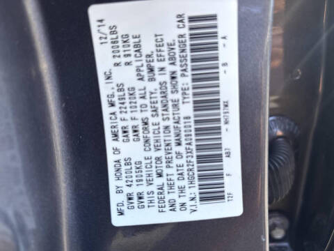 2015 Honda Accord LX