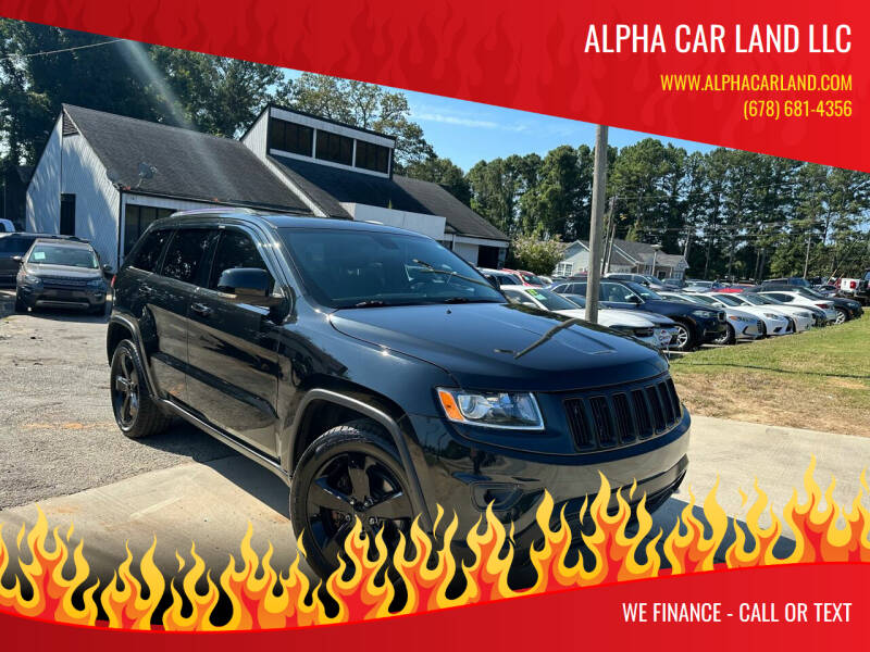 2015 Jeep Grand Cherokee for sale at Alpha Car Land LLC in Snellville GA