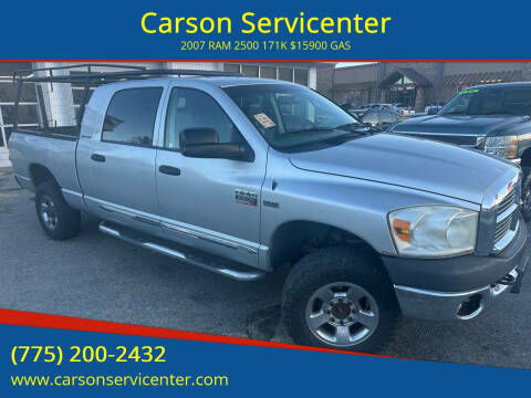 2007 Dodge Ram 2500 for sale at Carson Servicenter in Carson City NV