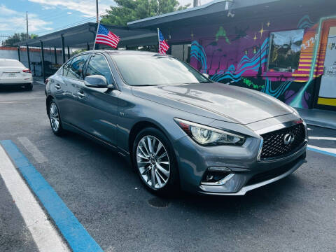 2018 Infiniti Q50 for sale at EM Auto Sales in Miami FL