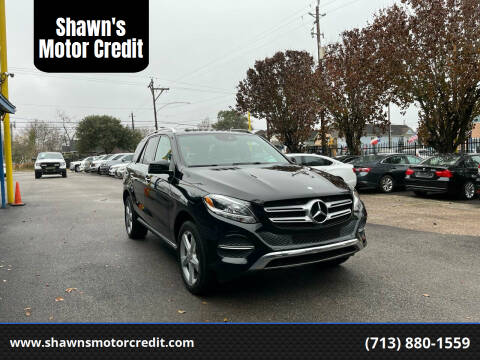 2016 Mercedes-Benz GLE for sale at Shawn's Motor Credit in Houston TX