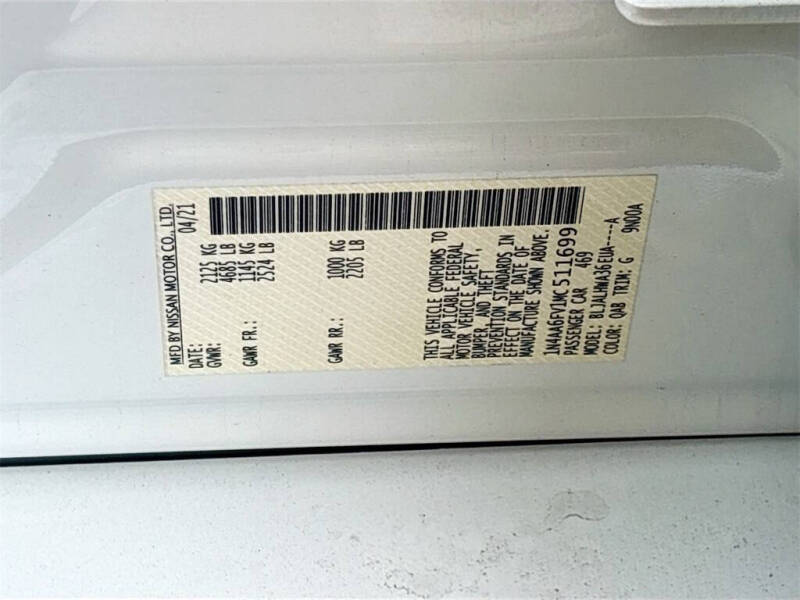 2021 Nissan Maxima 3.5 Platinum