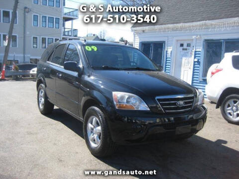 2009 Kia Sorento for sale at G & S Auto Service in Roslindale MA