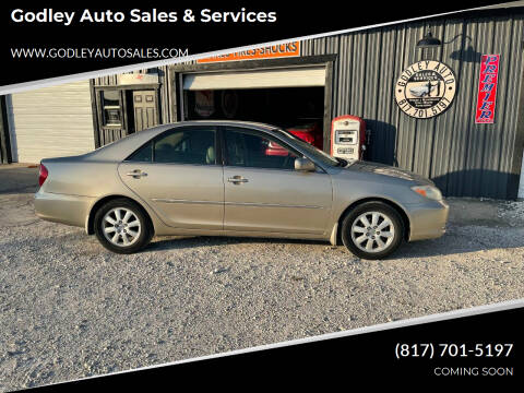2002 Toyota Camry for sale at Godley Auto Sales & Services in Godley TX
