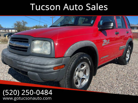 2003 Chevrolet Tracker for sale at Tucson Auto Sales in Tucson AZ