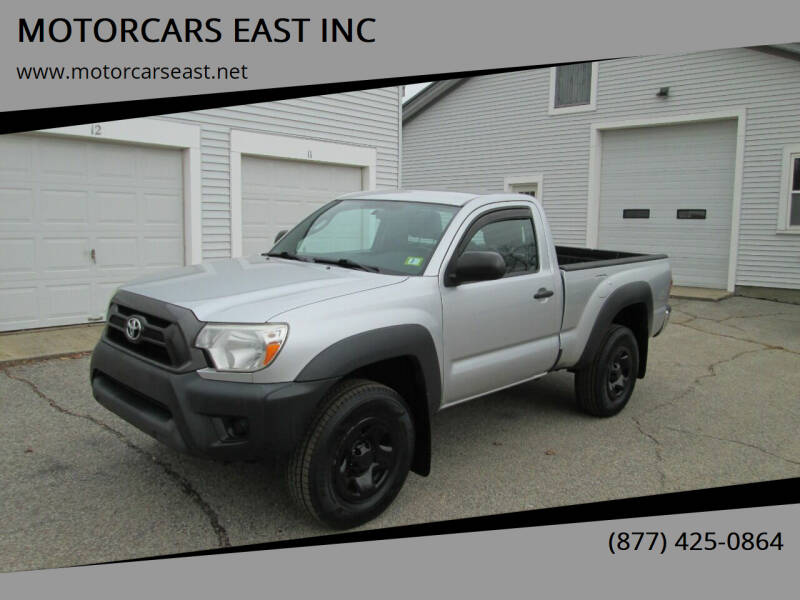 2013 Toyota Tacoma for sale at MOTORCARS EAST INC in Derry NH