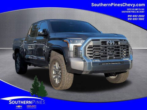 2022 Toyota Tundra for sale at PHIL SMITH AUTOMOTIVE GROUP - SOUTHERN PINES GM in Southern Pines NC