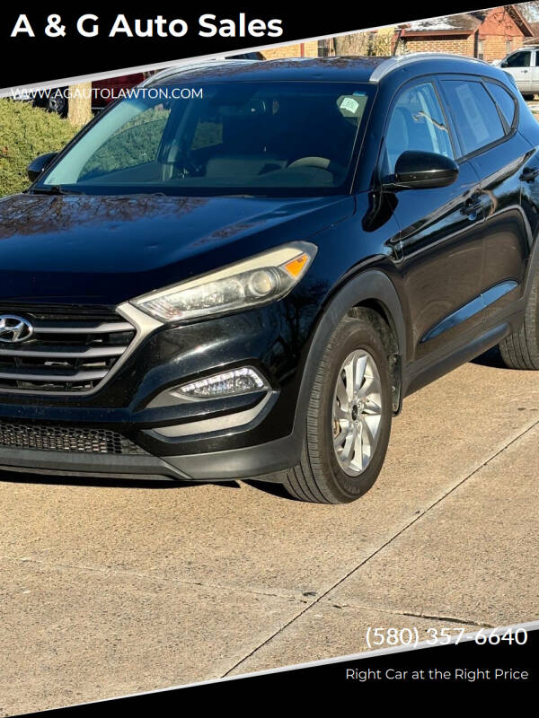 2016 Hyundai Tucson for sale at A & G Auto Sales in Lawton OK