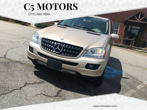 2006 Mercedes-Benz M-Class for sale at C5 Motors in Marietta GA