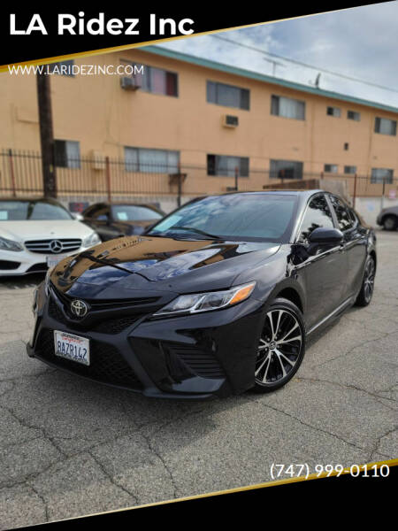 2018 Toyota Camry for sale at LA Ridez Inc in North Hollywood CA