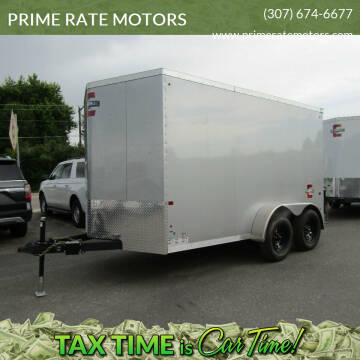2024 CHARMAC 7 X 12 CARGO TRAILER for sale at PRIME RATE MOTORS - Trailers in Sheridan WY