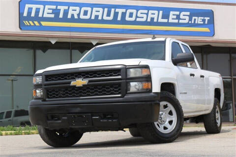 2015 Chevrolet Silverado 1500 for sale at METRO AUTO SALES in Arlington TX