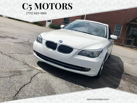 2010 BMW 5 Series for sale at C5 Motors in Marietta GA