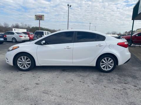 2014 Kia Forte for sale at B & J Auto Sales in Auburn KY