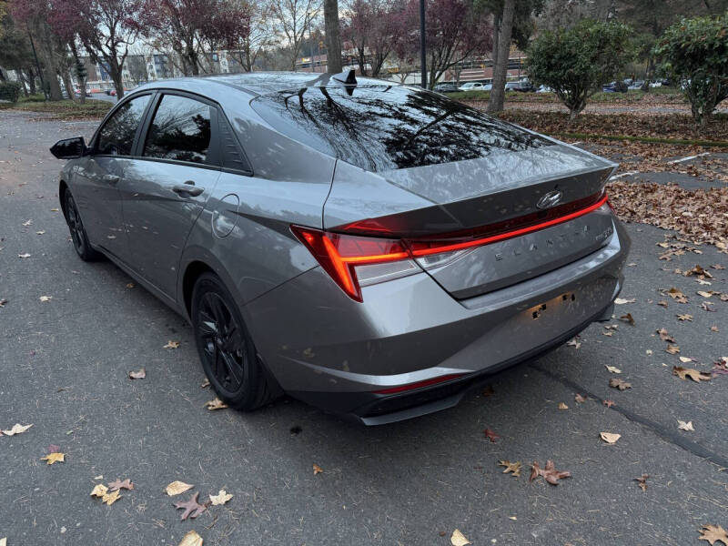 2023 Hyundai Elantra Hybrid Blue