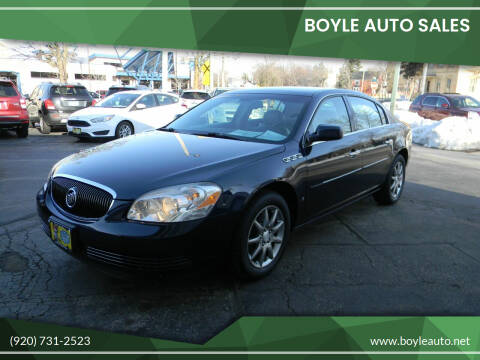 2007 Buick Lucerne for sale at Boyle Auto Sales in Appleton WI