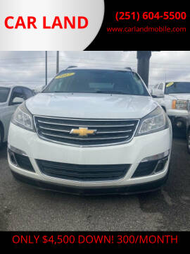 2017 Chevrolet Traverse for sale at CAR LAND in Mobile AL