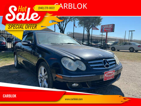 2006 Mercedes-Benz CLK for sale at CARBLOK in Lewisville TX