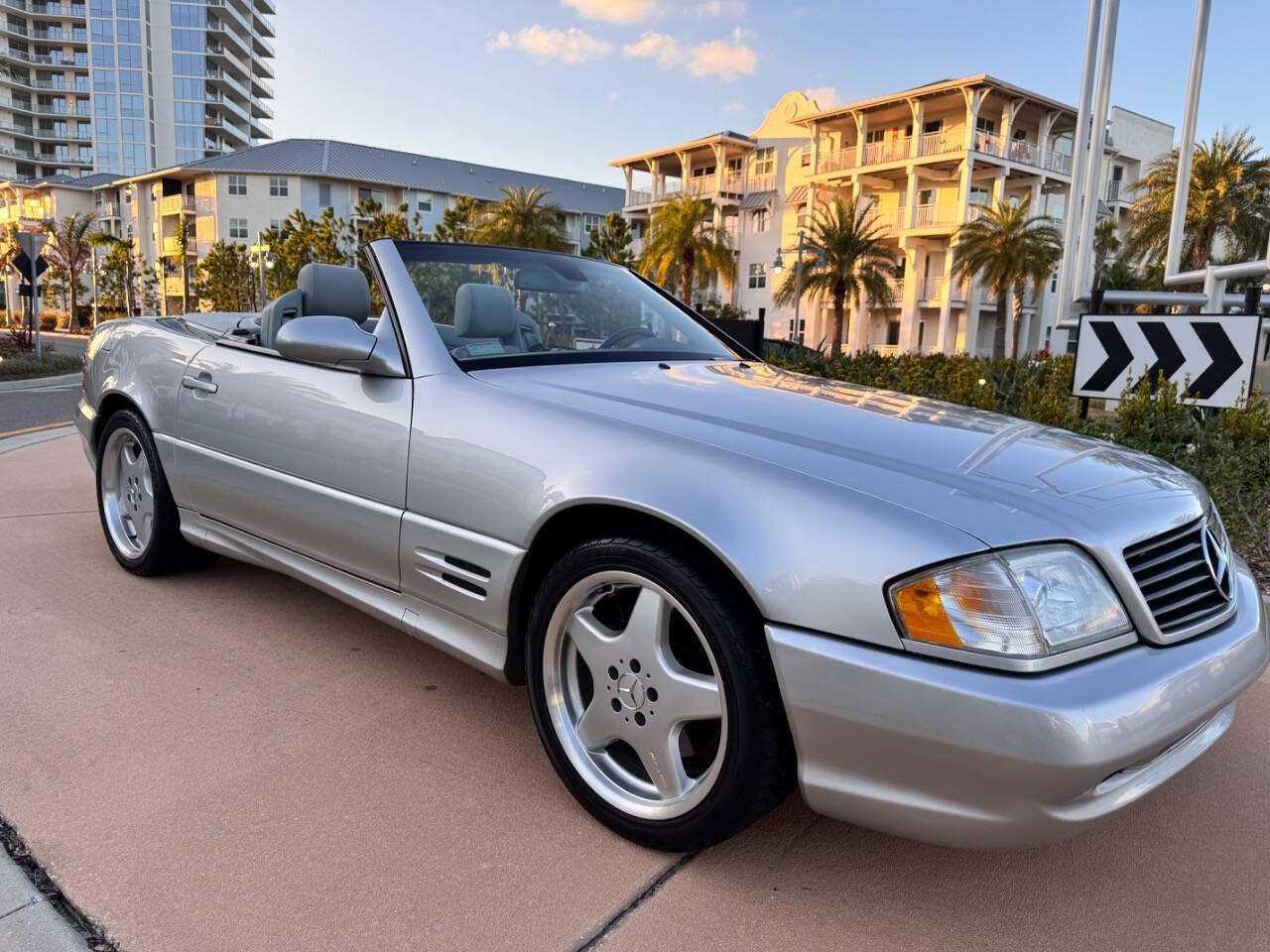 2001 Mercedes-Benz SL-Class for sale at EUROPEAN MOTORCARS OF TAMPA in Tampa, FL