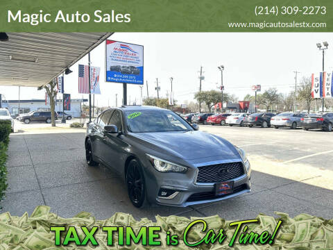 2018 Infiniti Q50 for sale at Magic Auto Sales in Dallas TX
