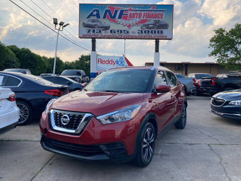 2019 Nissan Kicks for sale at ANF AUTO FINANCE in Houston TX