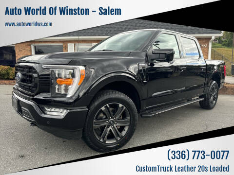 2022 Ford F-150 for sale at Auto World Of Winston - Salem in Winston Salem NC