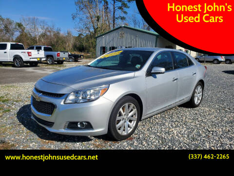 2016 Chevrolet Malibu Limited for sale at Honest John's Used Cars in Deridder LA