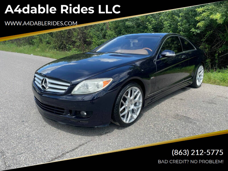2008 Mercedes-Benz CL-Class for sale at A4dable Rides LLC in Haines City FL