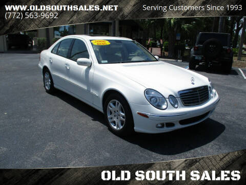 2006 Mercedes-Benz E-Class for sale at OLD SOUTH SALES in Vero Beach FL