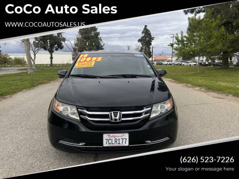 2014 Honda Odyssey for sale at CoCo Auto Sales in South El Monte CA