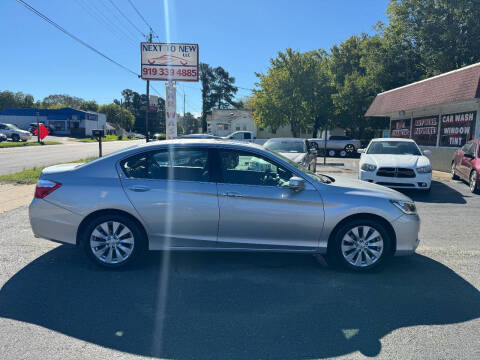 2015 Honda Accord for sale at Next to New in Oxford NC