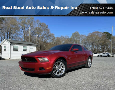 2010 Ford Mustang for sale at Real Steal Auto Sales & Repair Inc in Gastonia NC