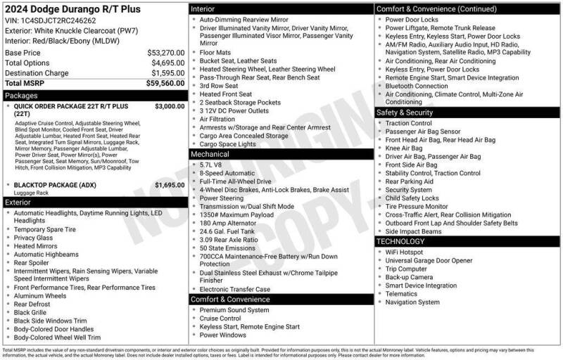 2024 Dodge Durango R/T