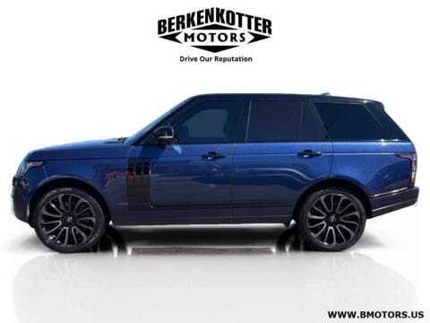 2017 Land Rover Range Rover Supercharged