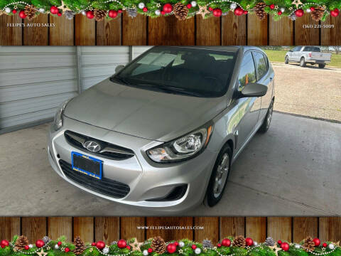 2012 Hyundai Accent for sale at FELIPE'S AUTO SALES in Bishop TX