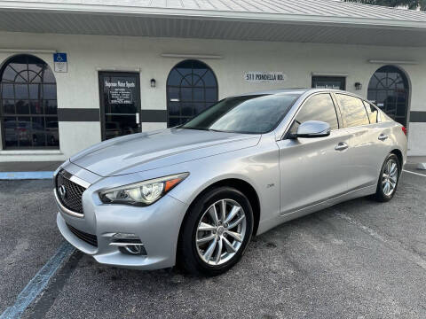 2016 Infiniti Q50 for sale at Supreme Motor Sports in North Fort Myers FL