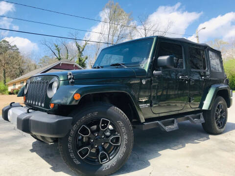 2011 Jeep Wrangler Unlimited for sale at E-Z Auto Finance in Marietta GA