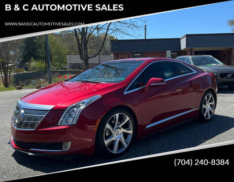 2014 Cadillac ELR for sale at B & C AUTOMOTIVE SALES in Lincolnton NC