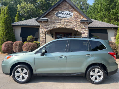2016 Subaru Forester for sale at Hoyle Auto Sales in Taylorsville NC