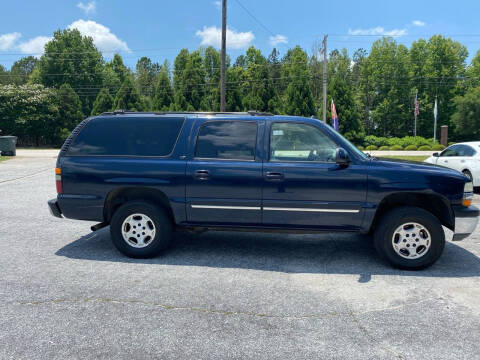 2004 Chevrolet Suburban for sale at L&M Auto Sales in Simpsonville SC