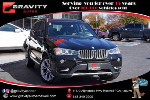 2017 BMW X3 for sale at Gravity Autos Roswell in Roswell GA