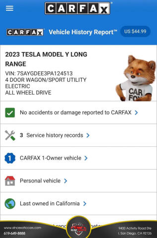 2023 Tesla Model Y